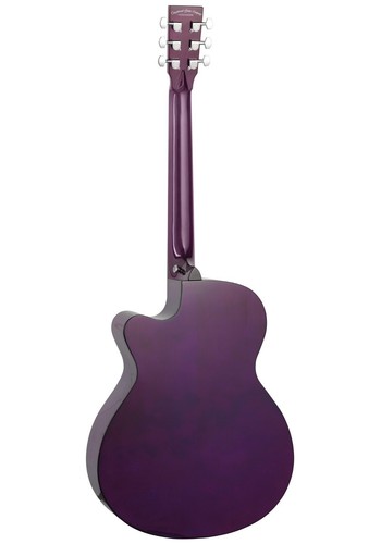 NUEVA Guitarra de 6 Cuerdas, Tamaño Electroacústico Folk, Por Tanglewood, Modelo No.TA4CEPU - Imagen 12 de 14
