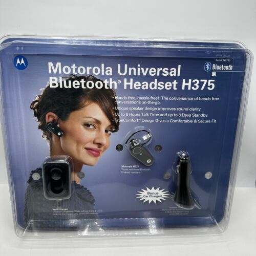 Motorola Universal Bluetooth Headset H375 Brand New - Picture 1 of 8