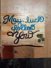 4 leaf clover merchandise picture frames, signs, decorations, collectables