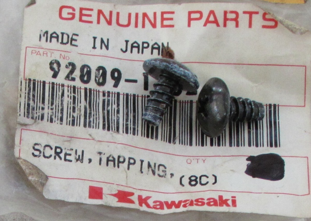 Kawasaki Tapping Screw 5x10 (set of 2) for ZG1200 KLF220 KLF300