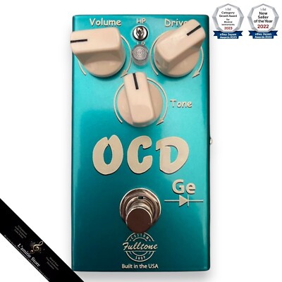 Fulltone OCD Ge オーバードライブエフェクター Fulltone OCD Ge[OCD Ge LTD BLK]【日本限定カラー】 ｜イケベ