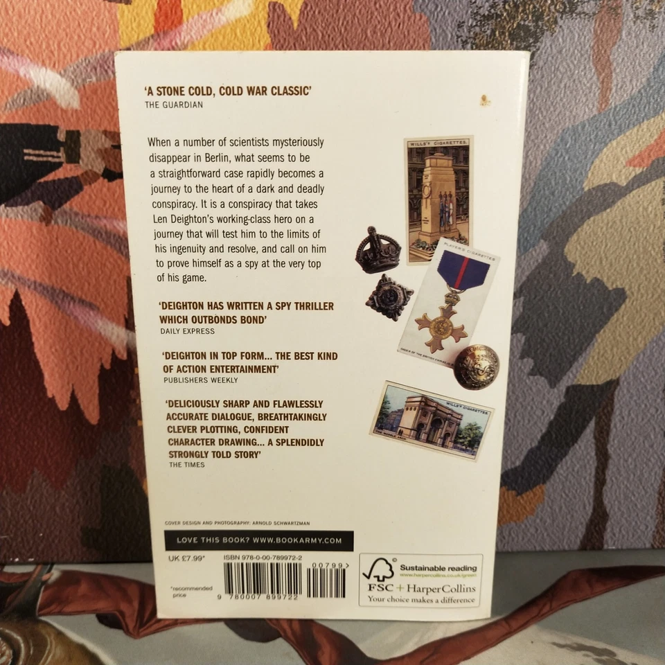 Len Deighton The Ipcress File WILL COMBINE POSTAGE - image 2 of 4