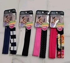 4 Of 2 Scunci Everyday & Active Non Slip Grip   Headwrap   