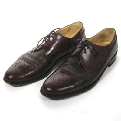 Johnston & Murphy Cellini Cap Toe Italian Brown Leather 