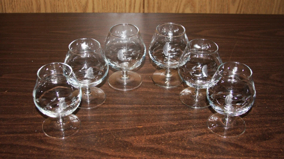 6 PRINCESS HOUSE HERITAGE CRYSTAL BRANDY SNIFTER #404 - Image 3 of 4