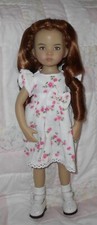 Monique ANDREA Doll Wig SIZE 7/8 AUBURN Long Spiral Sausage Curls No Bangs NWT