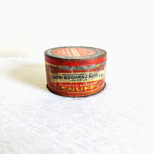 1960 Vintage Khatri Boghraj Motilal Schnupftabak Werbung Blechdose Selten TB282
