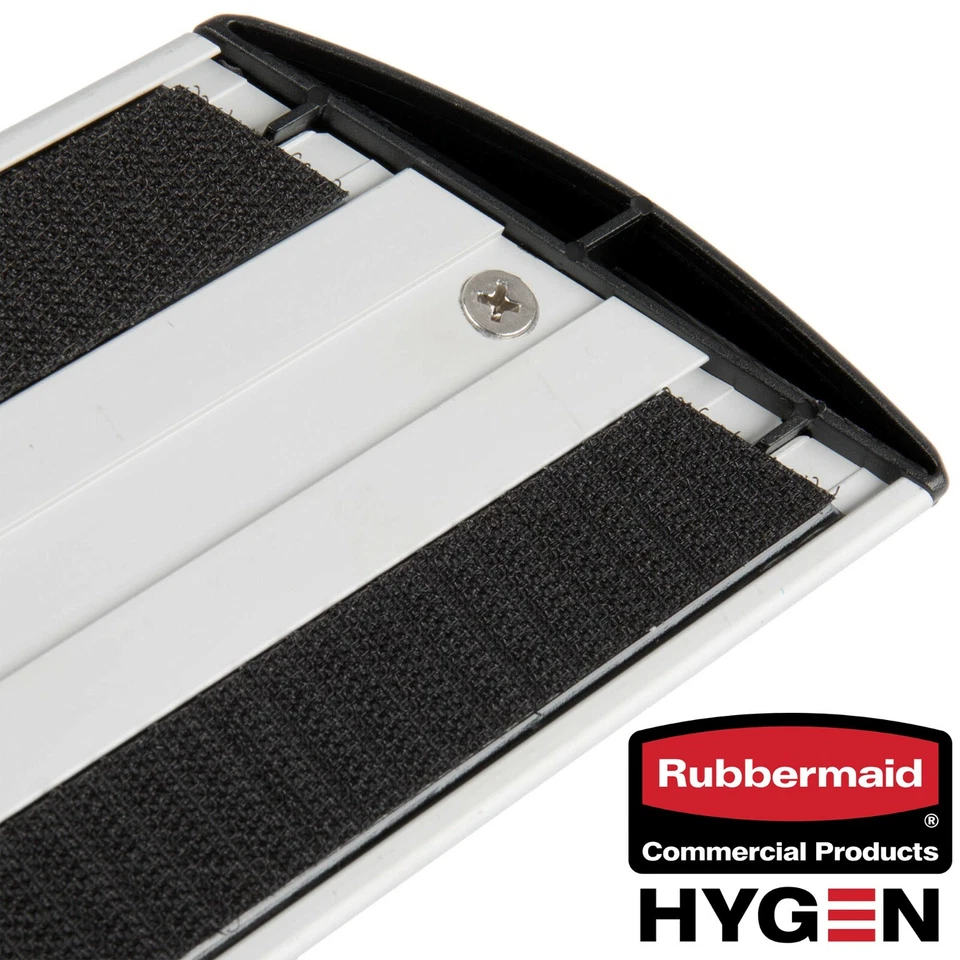Rubbermaid FGQ56000YL00 HYGEN 17" Marco de fregona de microfibra de conexión rápida húmedo/seco Foto 2 de 3