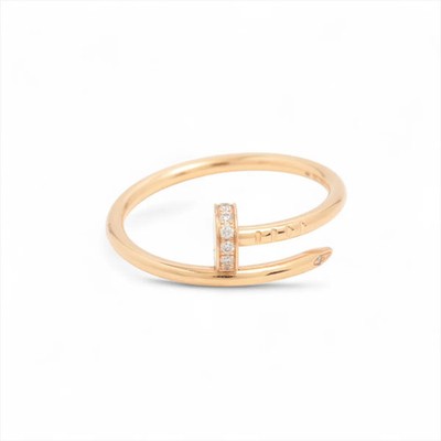 Cartier Juste un Clou SM Diamant Ring 750 (PG) 3,4g 56