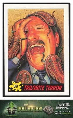 1988 Topps Dinosaurs Attack! #39 Trilobite Terror