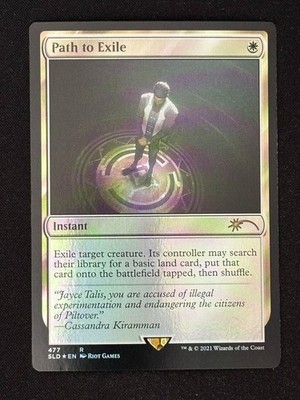 1x MTG Path to Exile (477, Foil) - Secret Lair Drop Series (SLD) - Magic
