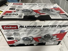 Edelbrock 8850 Bbc Big Block Chevy 396 454 Short Aluminum Water Pump 58 Shaft
