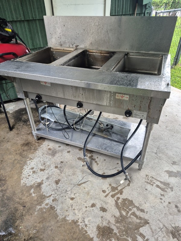 Hot Cooking Stainless Steel Table For Multiple Use Opportunities ‼️