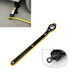 Labor-saving Car Scissor Jack Ratchet Wrench Tire Wheel Lug Handle Repair Tool