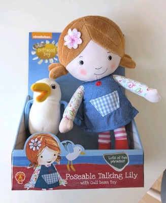 Lily's Driftwood Bay - bewegliches sprechendes Plüschtier - brandneu und versiegelt