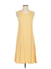 Amazon Essentials Women Yellow Casual Dress XS