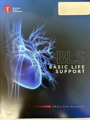 Basic Life Support Provider Manual by American Heart Association 2020, Paperback