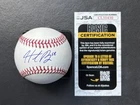 Hunter Brown Signed Official Major League Baseball Auto Houston Astros JSA COA