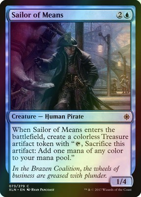 MTG Sailor of Means Foil ** Ixalan ** English