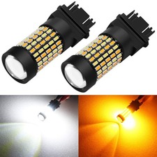 Super Bright White Amber Dual Color Switchback 3157 3155 3057 3457 4157 LED B...