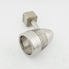 Robus Acorn 50W Track Spotlight Brushed Chrome Adjustable Dimmable GU10 IP20