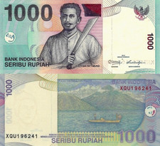 Indonesia 1000 Rupiah 2013 P 141m UNC Replacement