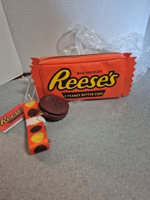 Loungefly Hershey's Reese's Peanut Butter Cups Crossbody Bag with Coin Bag NWT
