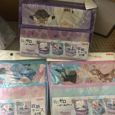 Re:ZERO -Starting Life in Another World- Storage Case 3 Types Set Re:ZERO