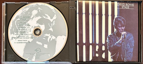 David Bowie - Stage - rare 1991 Ryko double CD - Exc Cond / free post - Picture 2 of 6