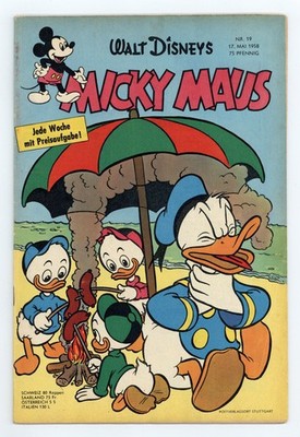 Micky Maus 1958, #19 VG 4.0