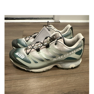 Salomon  XT-4 OG Notre Men's Shoes Green Beige Mesh Quicklace US 12