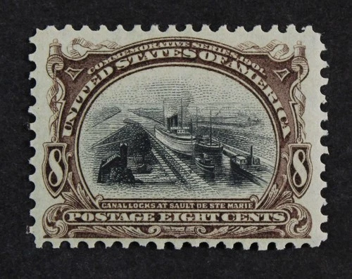 CKStamps: US Stamps Collection Scott#298 8c Mint H OG CV$90