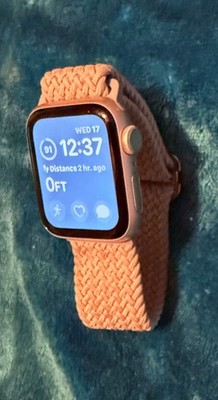 Apple Watch SE 2nd Gen 40mm GPS 32GB Silver iOS Call Text Message