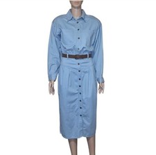 NWOT Vintage Impromptu Chambray Dress - Sz 6