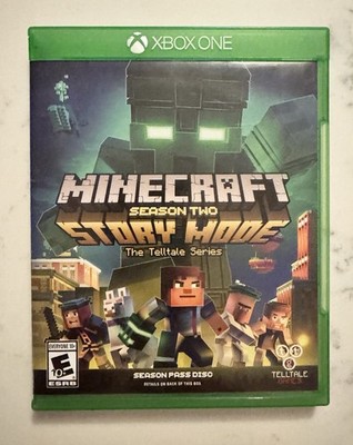 Minecraft: Story Mode - Season Two: Season Pass Disc (Xbox One, 2017). Tested