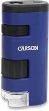 Carson Pocket Micro 20x-60x LED Lighted Zoom Field Microscope with Aspheric Lens