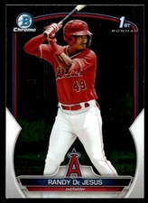 2023 Bowman Chrome Prospects Randy De Jesus Los Angeles Angels #BCP-19 1st