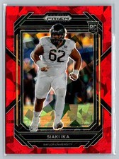 2023 Panini Prizm Draft Picks #184 Siaki Ika Prizms Red Ice