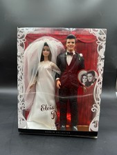 Elvis and Priscilla Barbie Doll and Elvis Wed...
