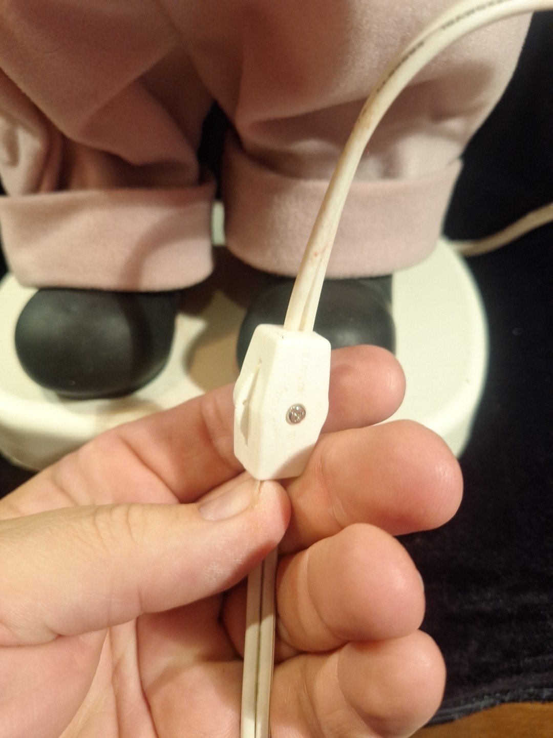 Vintage Santa's Best Anamatronic Child Trumpet Player with Lantern