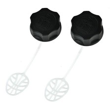 2PCS Plastic Fuel Tank Cap For Universal Strimmer Hedge Trimmer Brush Cutter