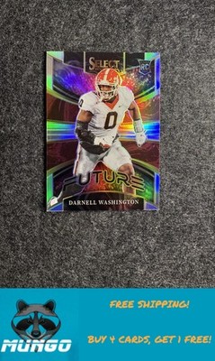 2023 Panini Select Draft Picks #FUT-17 Darnell Washington Future Silver Prizm
