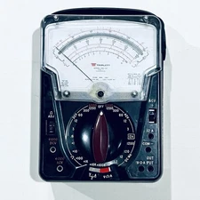 Triplett 630-NA Type 3 Multimeter Ohms Volts Meter, Untested - SHIPS FREE!