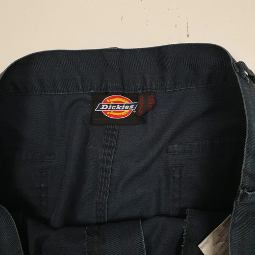 DICKIES Pantaloncini da lavoro cargo blu navy cotone uomo W34 - Foto 3 di 6