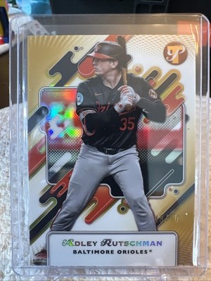 2025 topps pristine adley rutschman Gold Wave 49/50