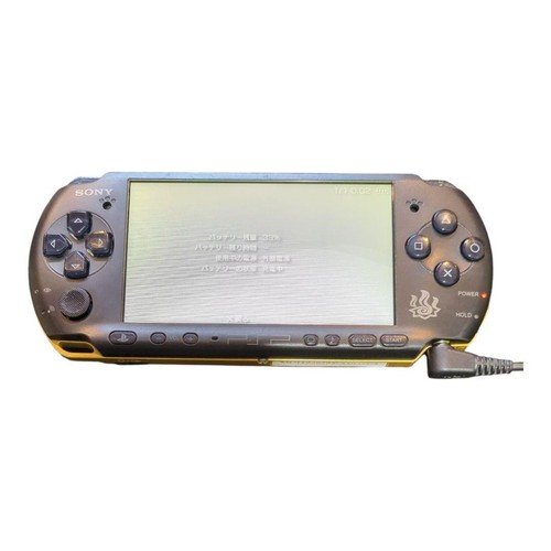 SONY Playstation PSP 3000 Monster Hunter Edition Console only Tested from Japan① - Picture 1 of 7