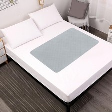 Waterproof Mattress Pad Incontinence Bed Pads Washable Slip Resistant 52x34