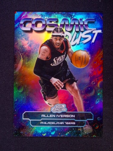 2025 Topps Cosmic Chrome Allen Iverson Base (RAW)