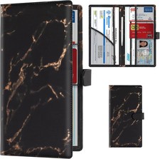 Car Registration and Insurance Card Holder, Vehicle License Document Glove Box C