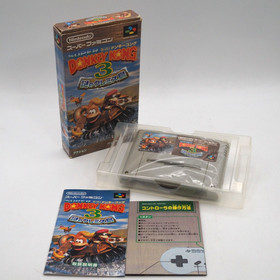 Super Donkey Kong 1 2 3 Set Nintendo Super Famicom SFC Tested NTSC-J Boxed